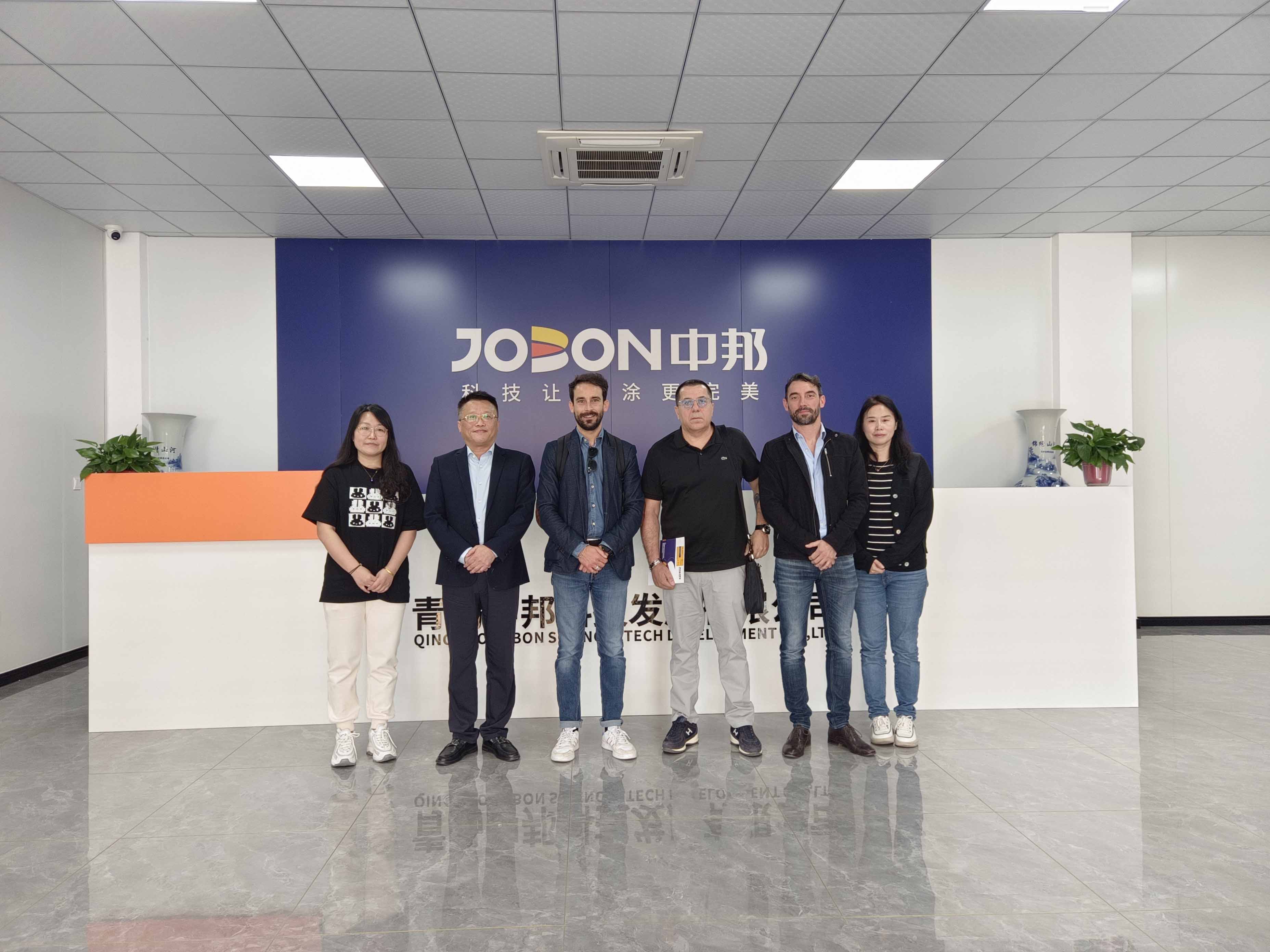 意大利卡羅比亞公司到中邦參觀，深入探討搪瓷技術(shù)應(yīng)用，實(shí)現(xiàn)合作共贏目標(biāo)