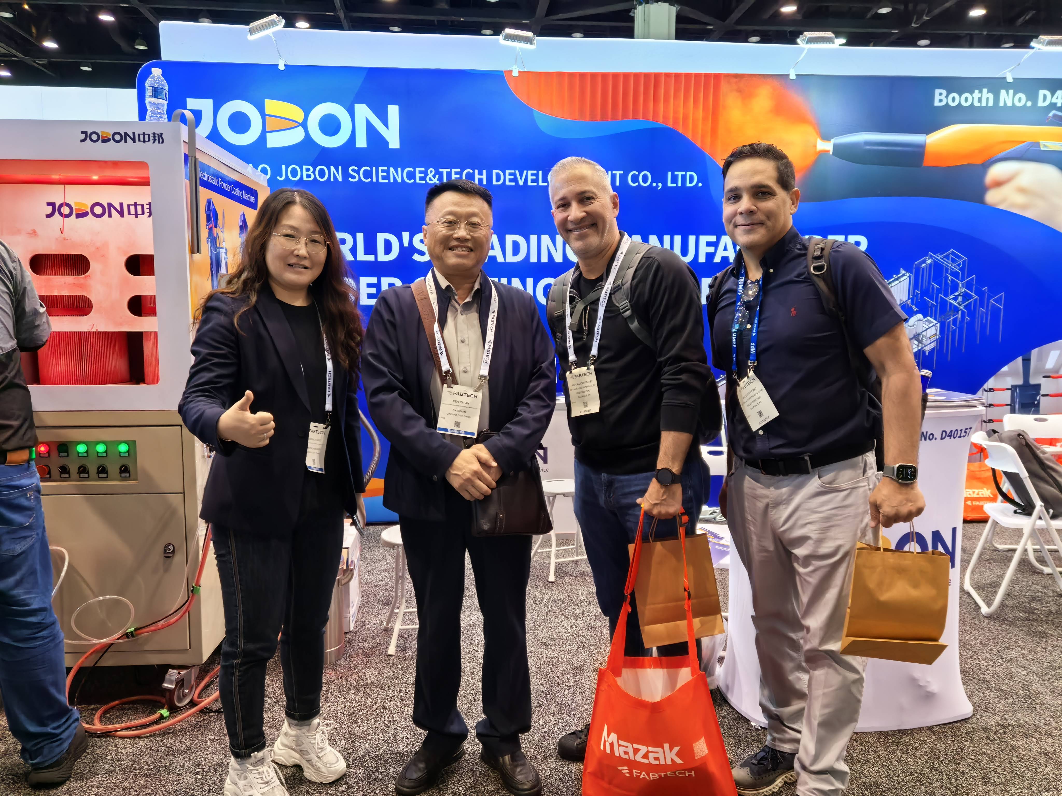 青島中邦驚艷亮相美國(guó)FABTECH展會(huì)